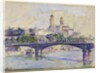 The Seine in front of the Trocadero by Henri-Edmond Cross
