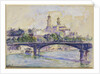 The Seine in front of the Trocadero by Henri-Edmond Cross