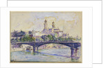 The Seine in front of the Trocadero by Henri-Edmond Cross