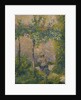 Woman in the Garden by Hippolyte Petitjean