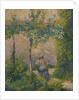 Woman in the Garden by Hippolyte Petitjean