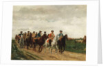 Marshal Saxe and his Troops, 1866 by Jean-Louis Ernest Meissonier