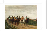 Marshal Saxe and his Troops, 1866 by Jean-Louis Ernest Meissonier