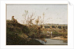 The Watering Place by Henri-Joseph Harpignies