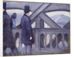 Le Pont de l'Europe, 1876 by Gustave Caillebotte