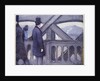 Le Pont de l'Europe, 1876 by Gustave Caillebotte