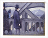 Le Pont de l'Europe, 1876 by Gustave Caillebotte
