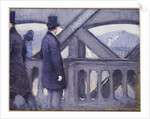 Le Pont de l'Europe, 1876 by Gustave Caillebotte