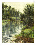 A Small Branch of the Seine, Argenteuil, 1888-90 by Gustave Caillebotte