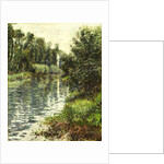 A Small Branch of the Seine, Argenteuil, 1888-90 by Gustave Caillebotte