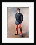 A Soldier, c.1881 by Gustave Caillebotte