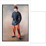 A Soldier, c.1881 by Gustave Caillebotte