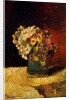A Vase of Flowers by Adolphe Joseph Thomas Monticelli