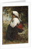 A Roman Girl by Jacob Henricus or Hendricus Maris
