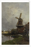 Windmill by Jacob Henricus or Hendricus Maris