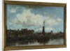 A View of Amsterdam by Jacob Henricus or Hendricus Maris