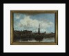 A View of Amsterdam by Jacob Henricus or Hendricus Maris