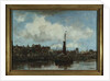 A View of Amsterdam by Jacob Henricus or Hendricus Maris