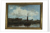 A View of Amsterdam by Jacob Henricus or Hendricus Maris