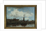 A View of Amsterdam by Jacob Henricus or Hendricus Maris