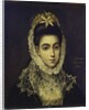Portrait of a Young Lady by El (1541-1614) Greco