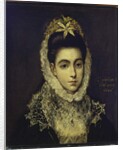 Portrait of a Young Lady by El (1541-1614) Greco