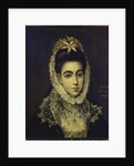 Portrait of a Young Lady by El (1541-1614) Greco