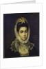 Portrait of a Young Lady by El (1541-1614) Greco