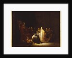 The Queen of Sheba before King Solomon by Jacob Willemsz de Wet or Wett