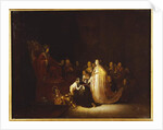The Queen of Sheba before King Solomon by Jacob Willemsz de Wet or Wett