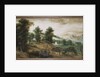An Extensive Landscape with Cottages in the Foreground, 1561 by Jacob Grimmer