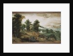 An Extensive Landscape with Cottages in the Foreground, 1561 by Jacob Grimmer