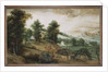 An Extensive Landscape with Cottages in the Foreground, 1561 by Jacob Grimmer