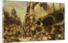 The Market Place, 1862 by Louis Eugene Gabriel Isabey