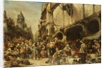 The Market Place, 1862 by Louis Eugene Gabriel Isabey