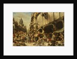 The Market Place, 1862 by Louis Eugene Gabriel Isabey