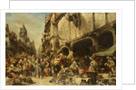 The Market Place, 1862 by Louis Eugene Gabriel Isabey