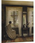 A Lady in an Interior by Carl Holsoe