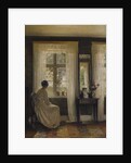 A Lady in an Interior by Carl Holsoe