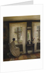 A Lady in an Interior by Carl Holsoe