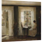 A Woman at a Sunny Window by Carl Holsoe