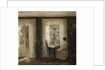A Woman at a Sunny Window by Carl Holsoe
