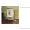 A Woman Seated at a Table by a Window by Carl Holsoe