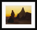 An Arab Encampment by Charles Theodore Frere