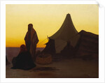 An Arab Encampment by Charles Theodore Frere