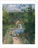 Jeanne in the Garden, Pontoise, c.1872 by Camille Pissarro