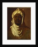 A African wearing a turban - a sketch by Peter Paul Rubens