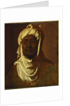 A African wearing a turban - a sketch by Peter Paul Rubens