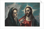 Christ taking leave of his Mother by El (1541-1614) Greco