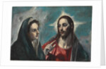 Christ taking leave of his Mother by El (1541-1614) Greco